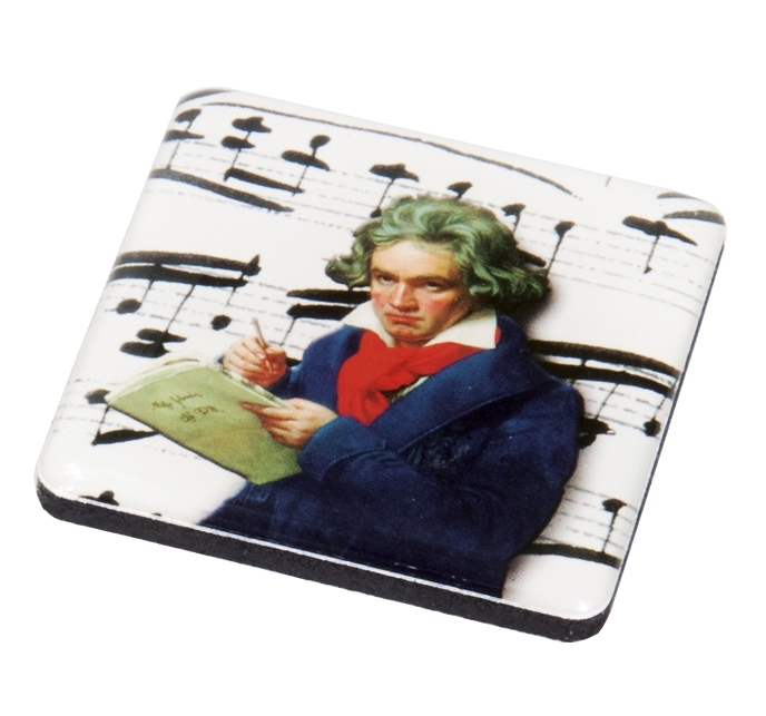 Magnets, Beethoven, in transparent box