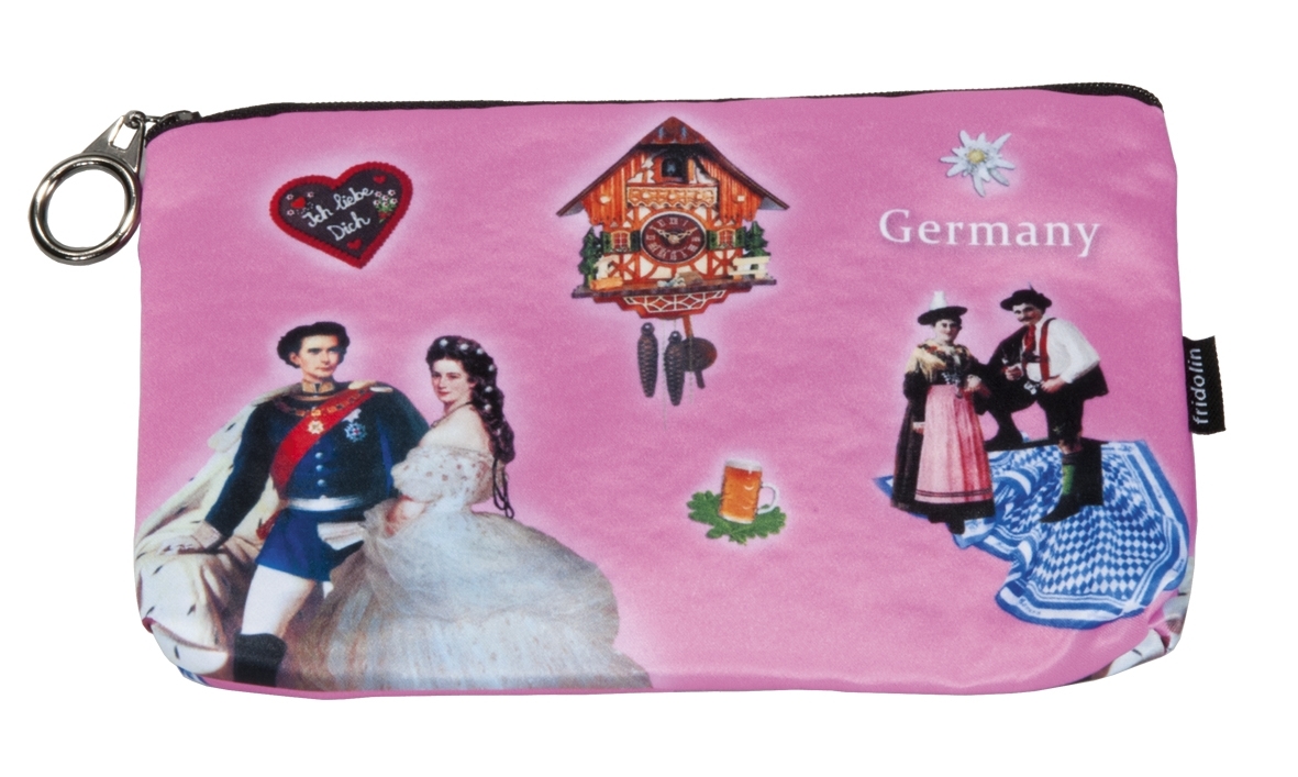 cosmetic bag, Germany, yellow