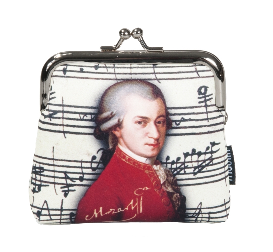 Click purse, Mozart, Portait