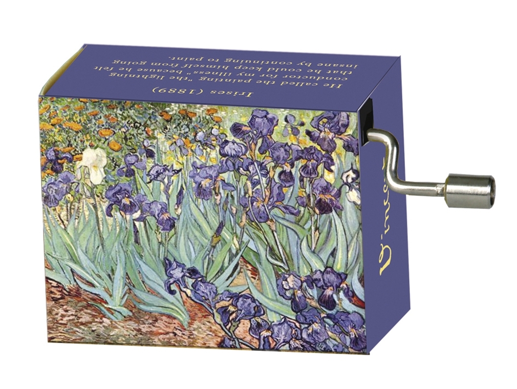 Music box, Free as the wind, Van Gogh/Blue Flowers