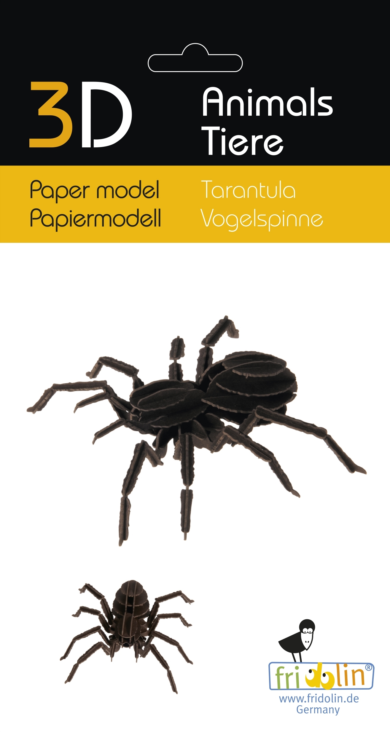 3D model, tarantula