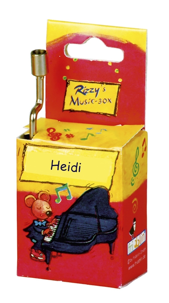 Hanging music box, Heidi