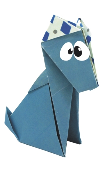 Funny Origami, Dogs, 20 sheets 20x20 cm