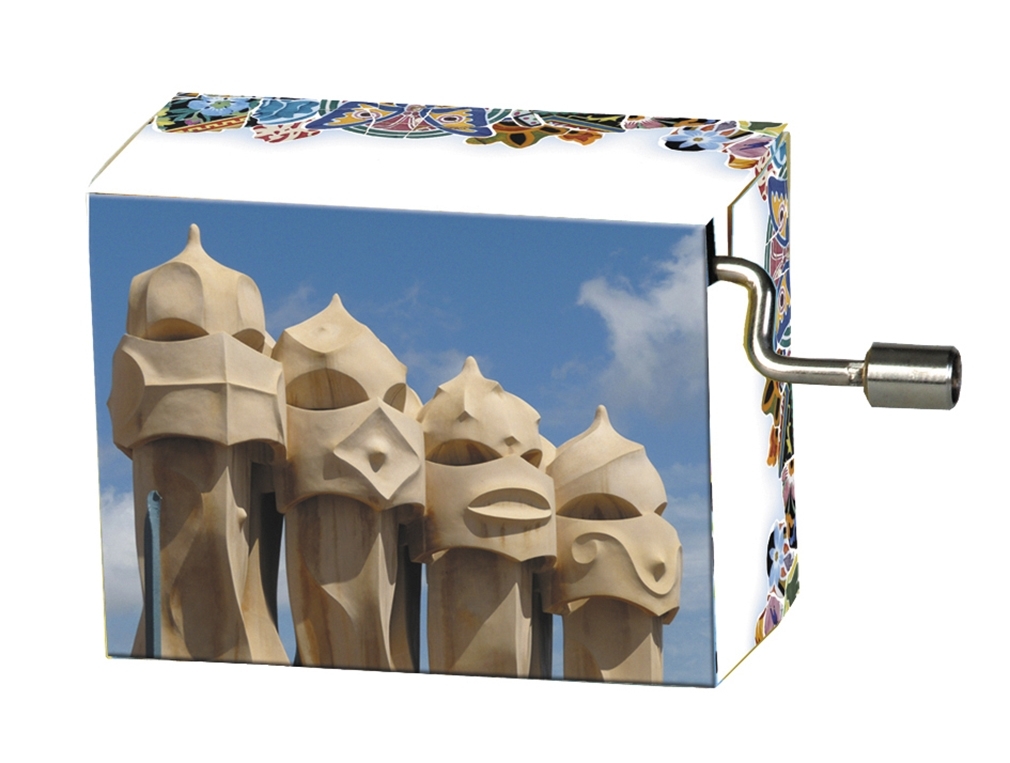 Music box, Free as the wind, Gaudi/Chimney heads