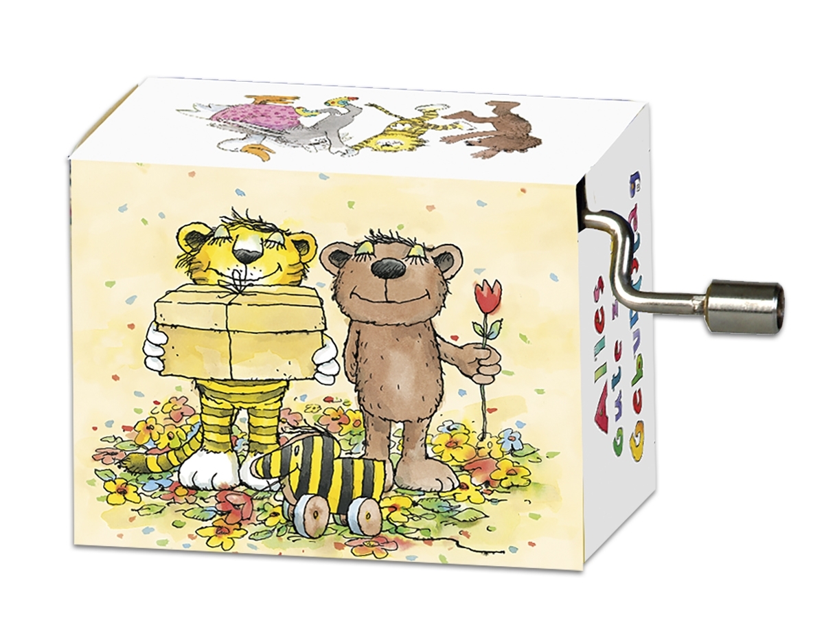 Music box, Happy Birthday, Janosch/Package