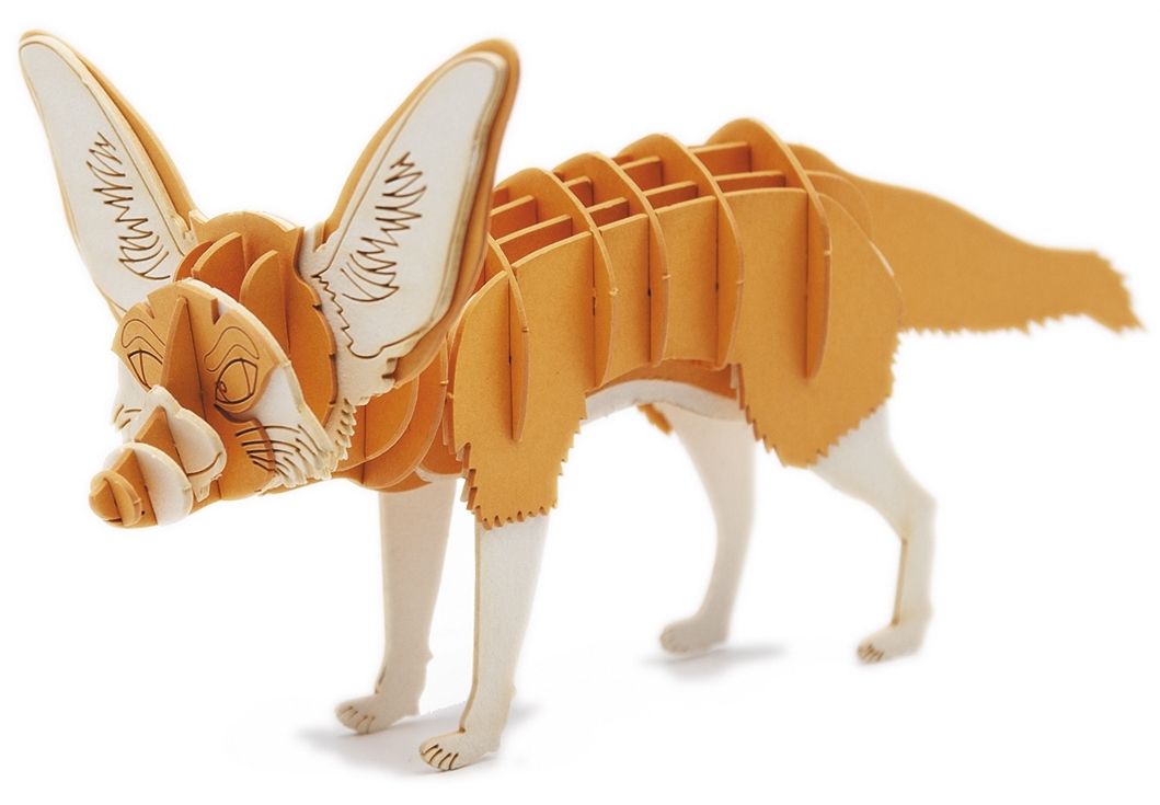 3D model, desert fox