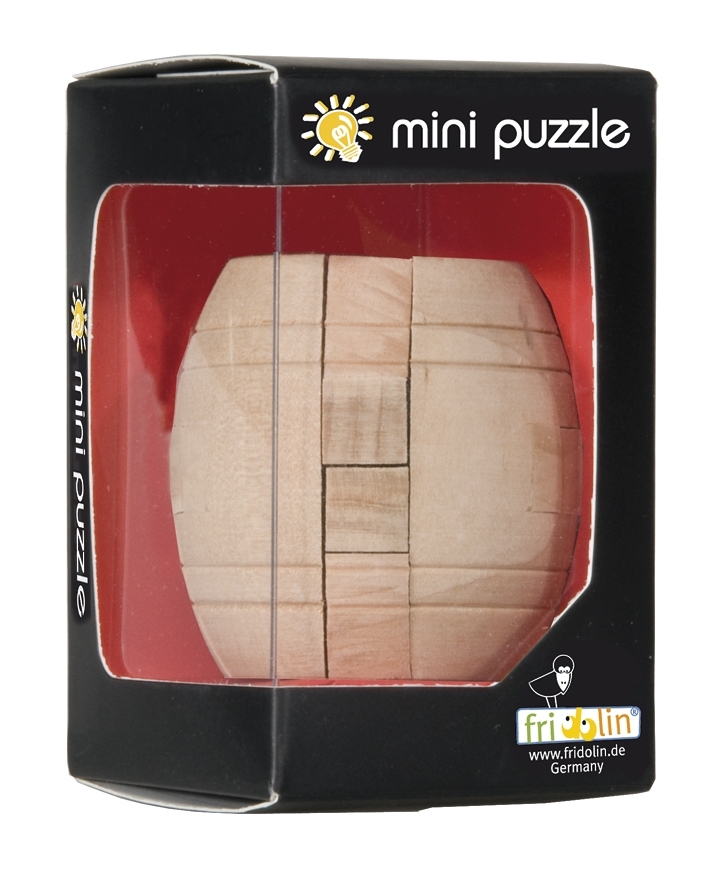 IQ-Test, Wooden puzzle, Barrel
