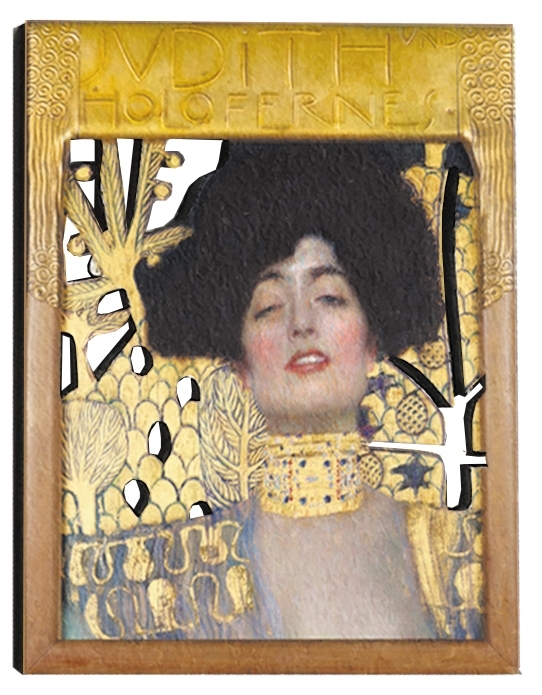 magnet, MDF, Gustav Klimt, Judith