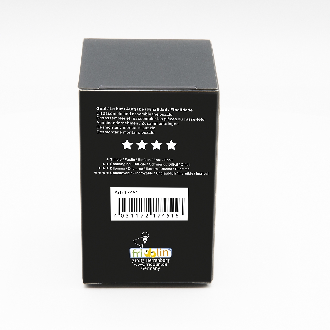 IQ-Test, Wooden puzzle, Ball