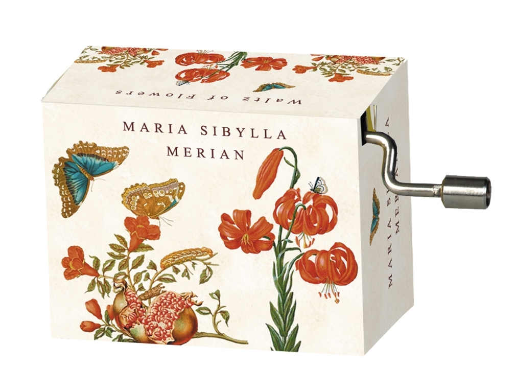 Music box, Flower Waltz/Tschaik, Merian/Pomegranat