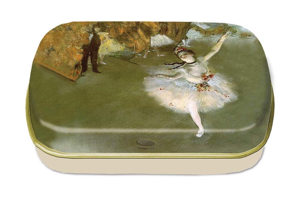 Mini box, Degas, The Star, metal