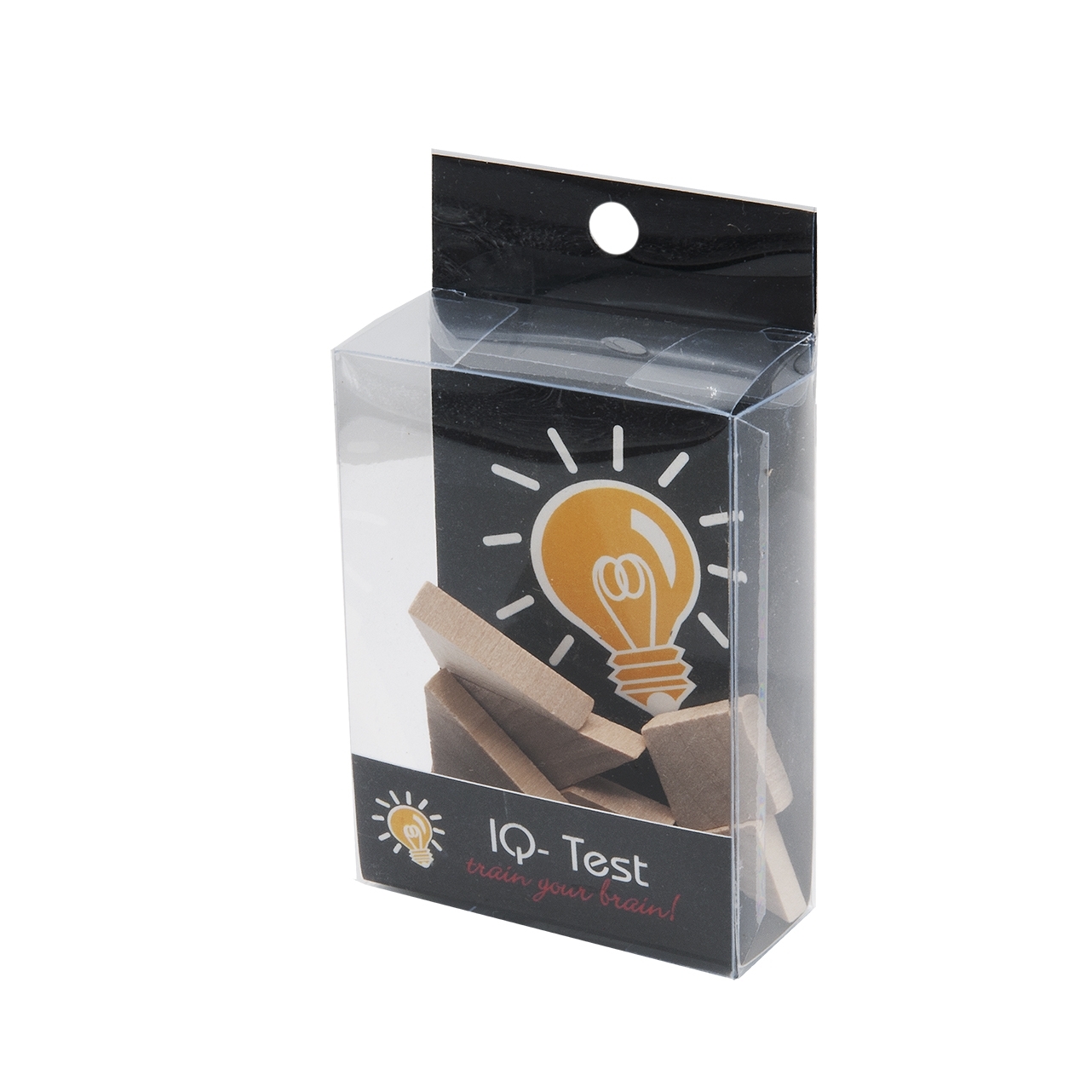 IQ-Test, Square (Tangram) puzzle, wood