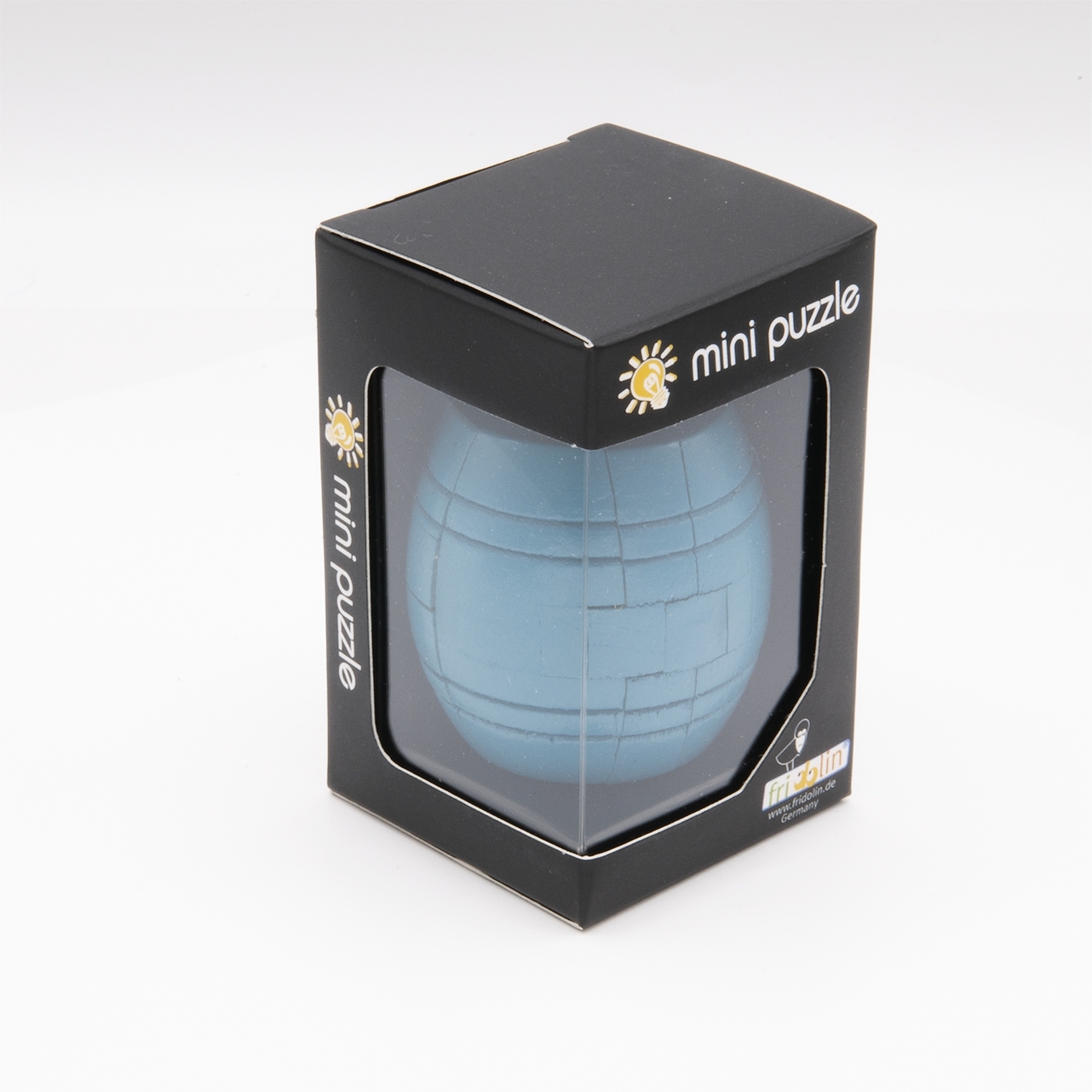 IQ-Test, Barrel, blue, wooden puzzle