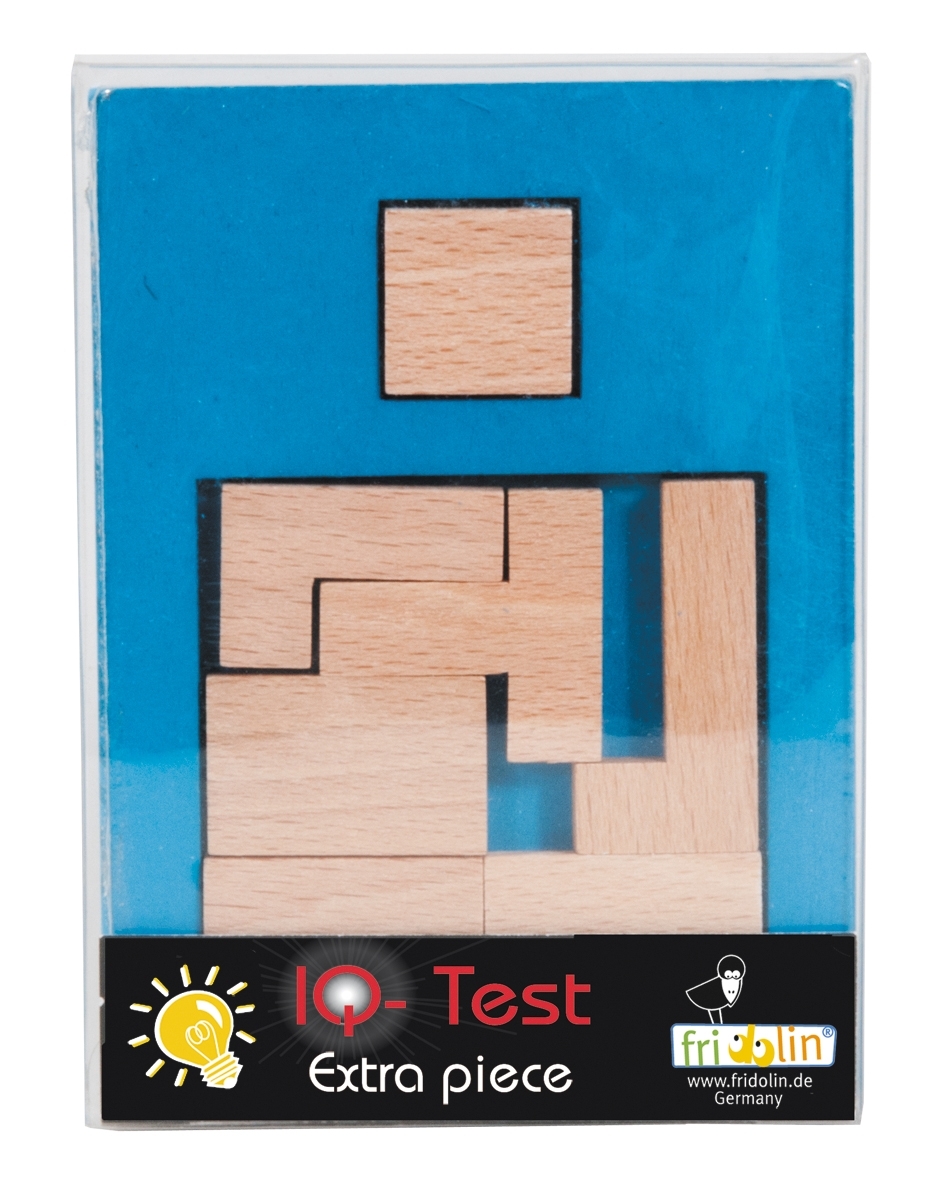 IQ-Test, Extra Piece, blue, Square small 3