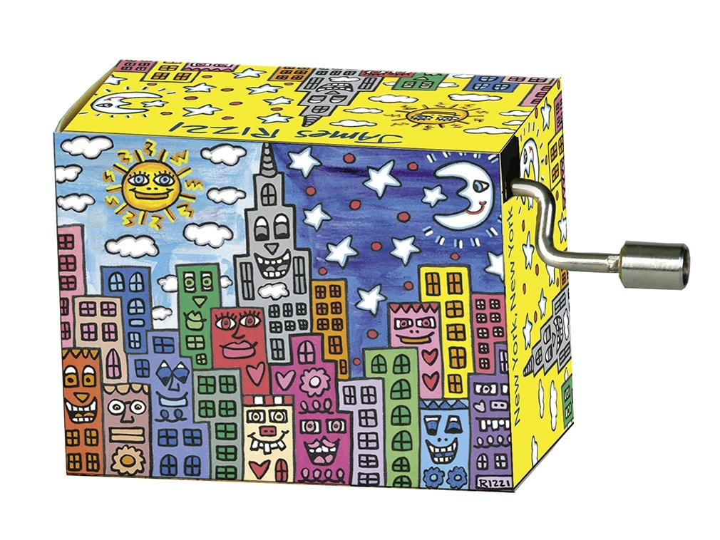 Music box, New York, James Rizzi/Happy Day