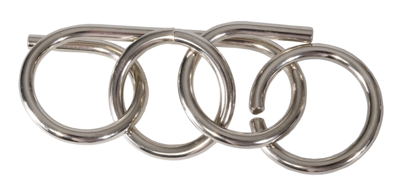 IQ-Test, Four Rings, metal