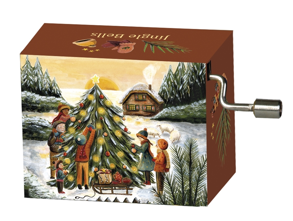 Music box, Jingle Bells, Decoration Tree Together