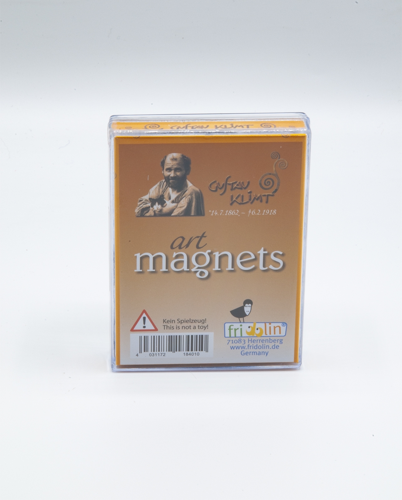 Magnets, Klimt, 7 magnets in a transparent box