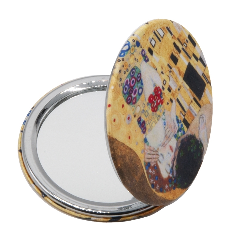 Pocket mirror, Klimt, The Kiss