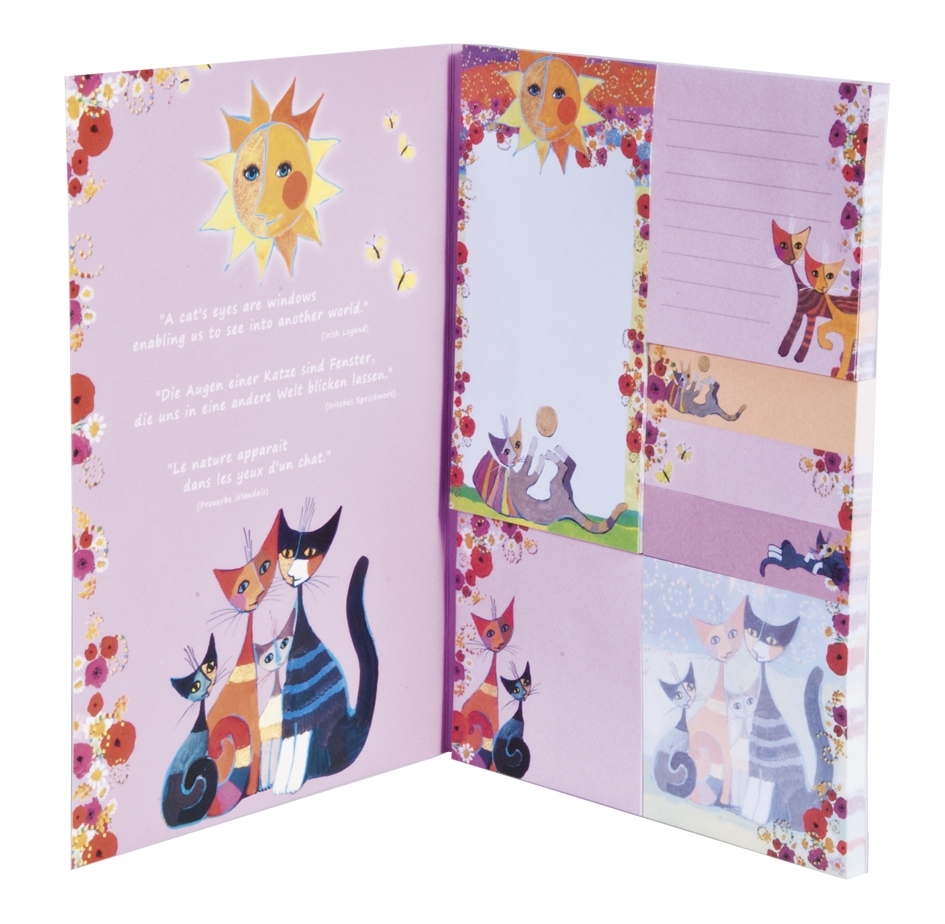 sticky notes, book, Rosina Wachtmeister,