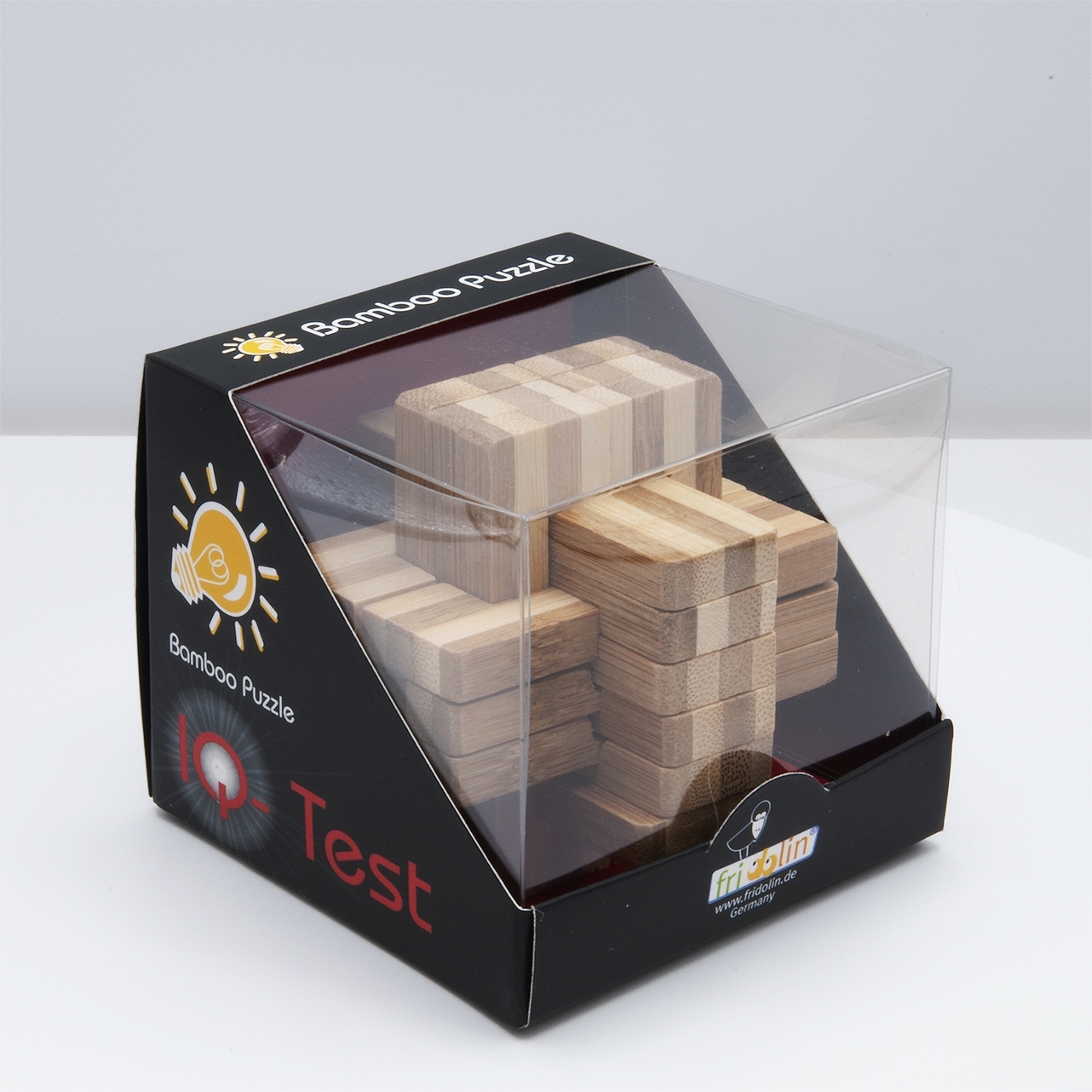 IQ-Test, bamboo puzzle, Block-Cross