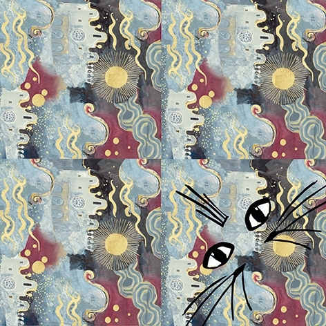 Art-Origami, Cat, Wachtmeister, 20 sheets 15x15 cm