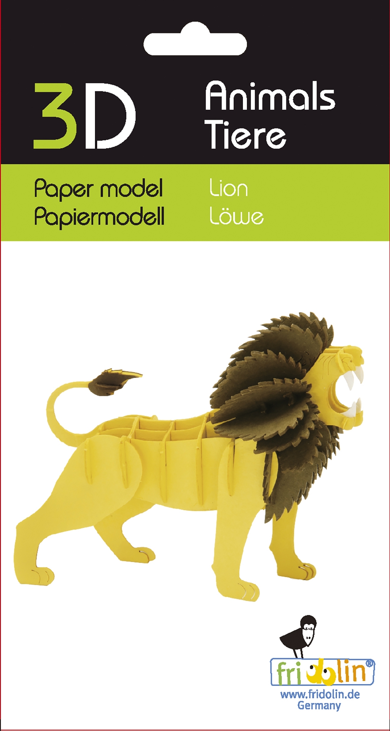 3D model, lion