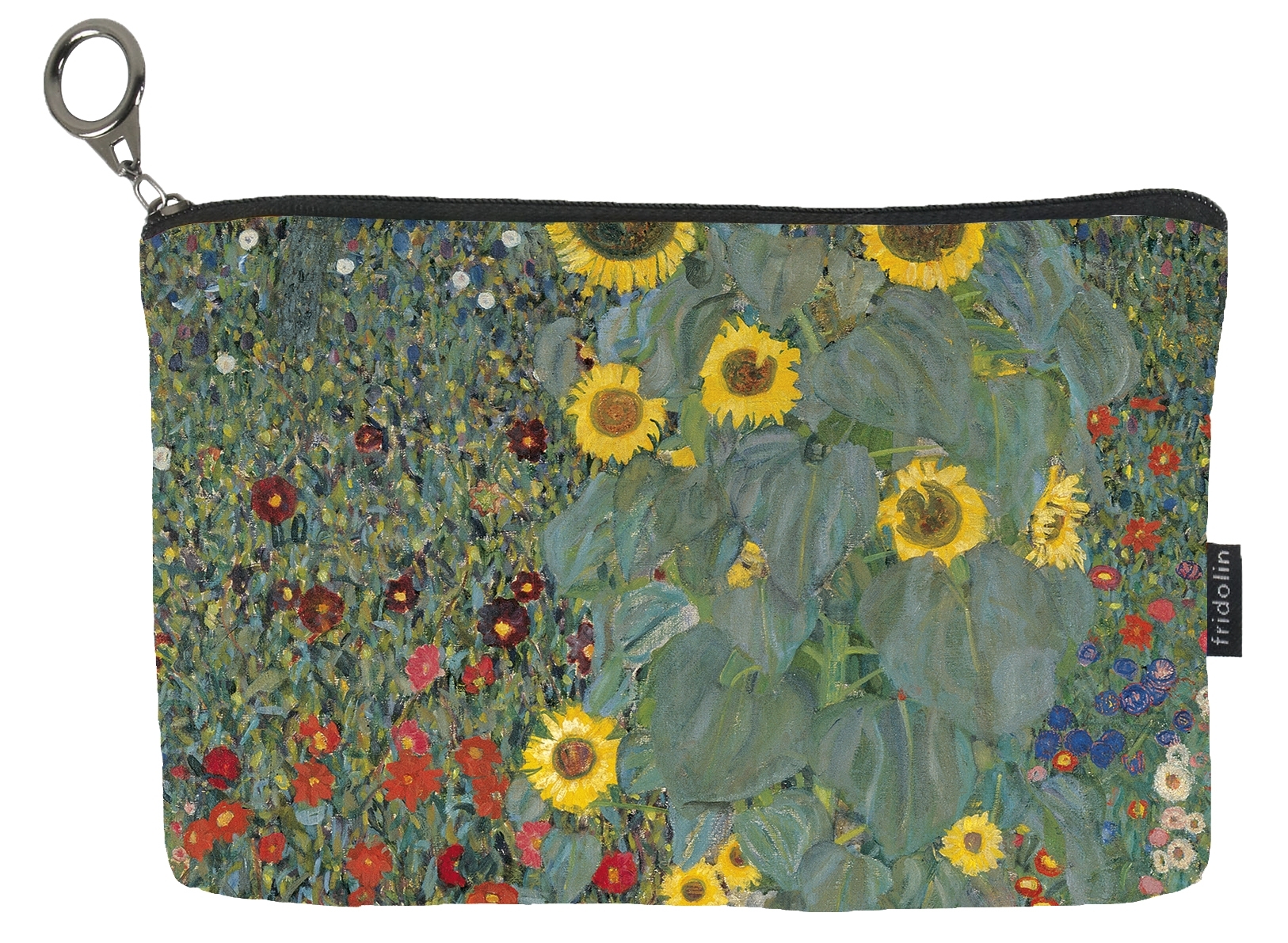 cosmetic bag, Gustav Klimt, Farm Garden,