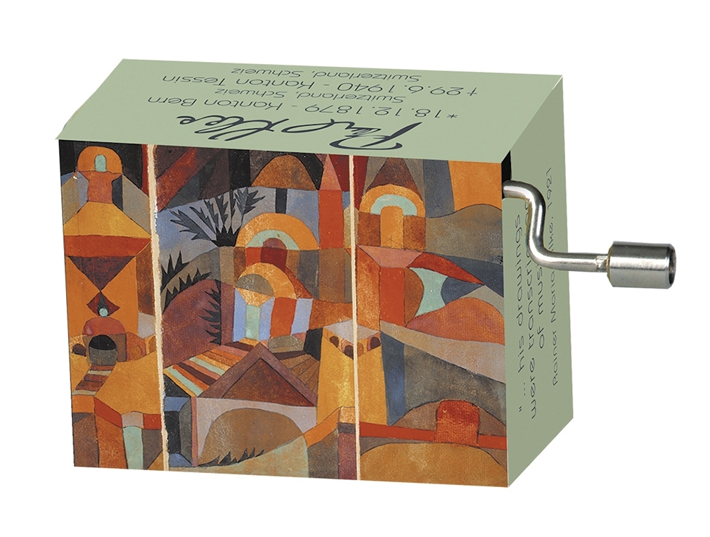 Music box, Elise/Beeth, Paul Klee/Temple Garden