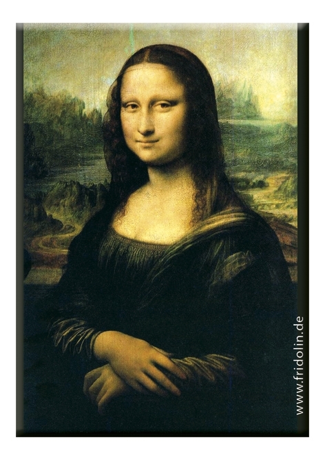 Magnet, Leonardo a Vinci, Mona Lisa