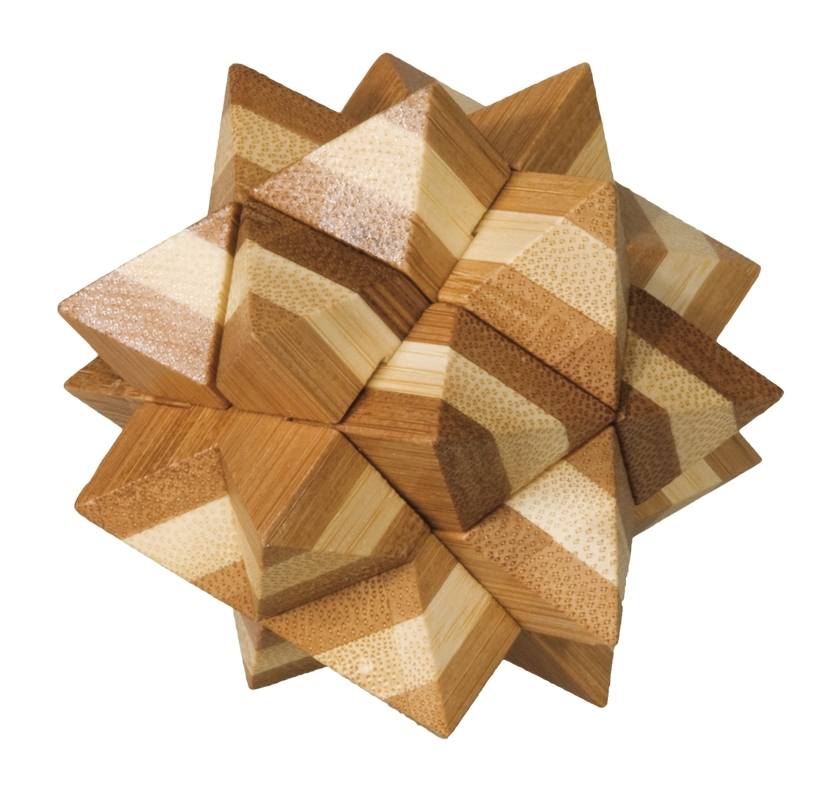 IQ-Test, Bamboo puzzle, Star