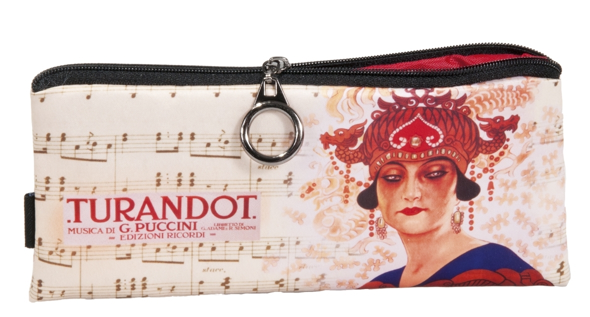 Pencil bag, Opera, Turandot, Puccini