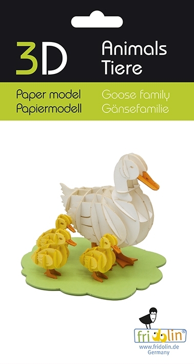 3D model, goose-family