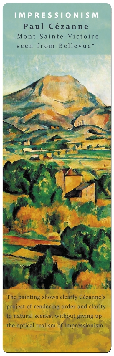 bookmark, Impressionism, Cezanne, Mont St Victoire