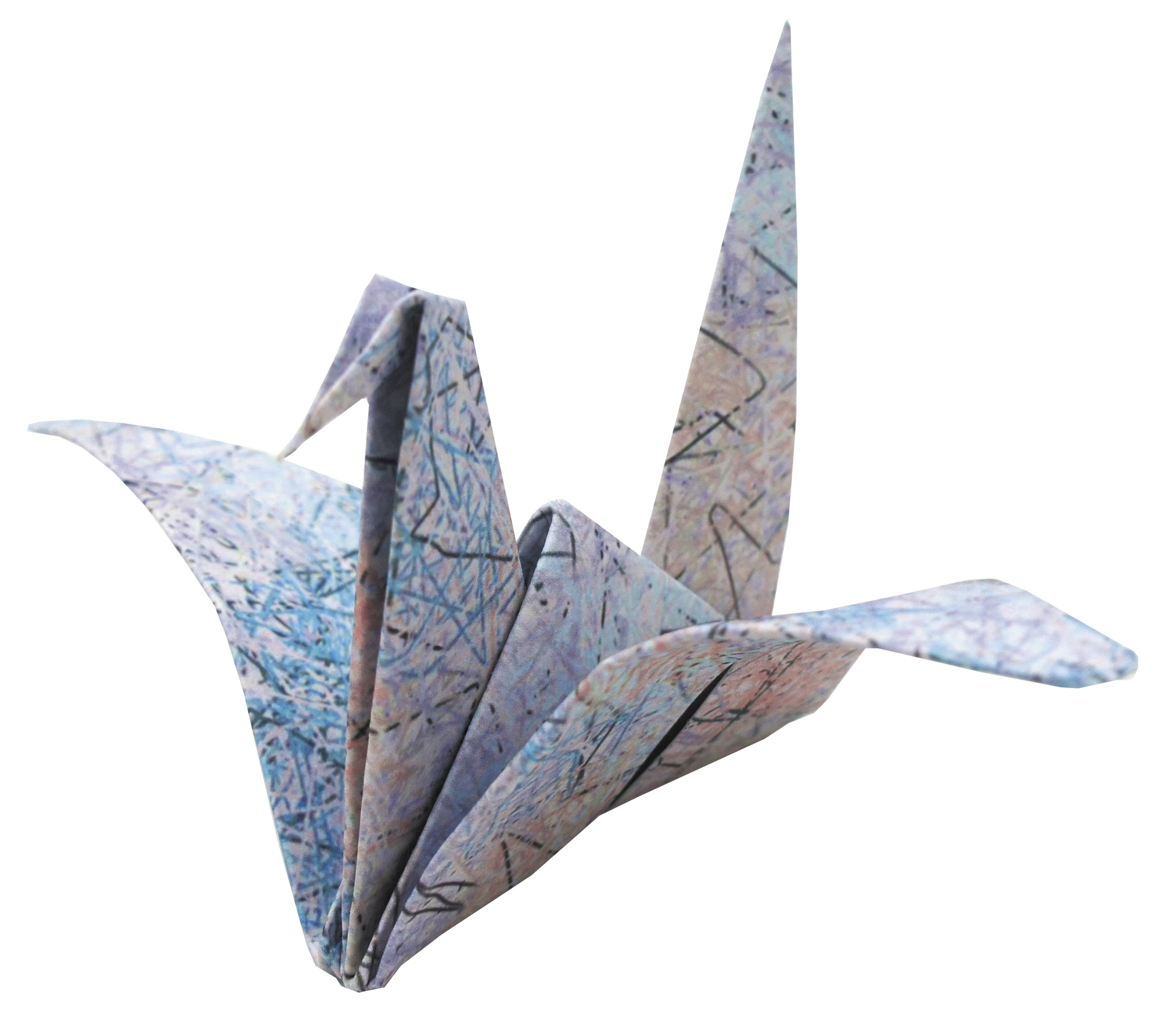 Funny Origami, Cranes, 20 sheets 15x15 cm