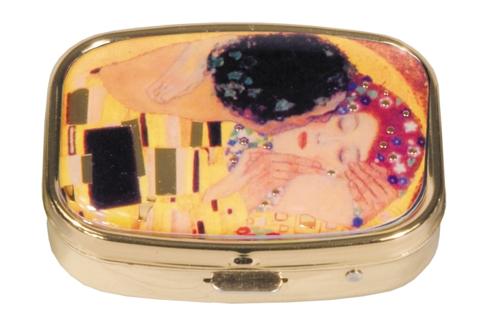 Pillbox, Klimt, The Kiss,
