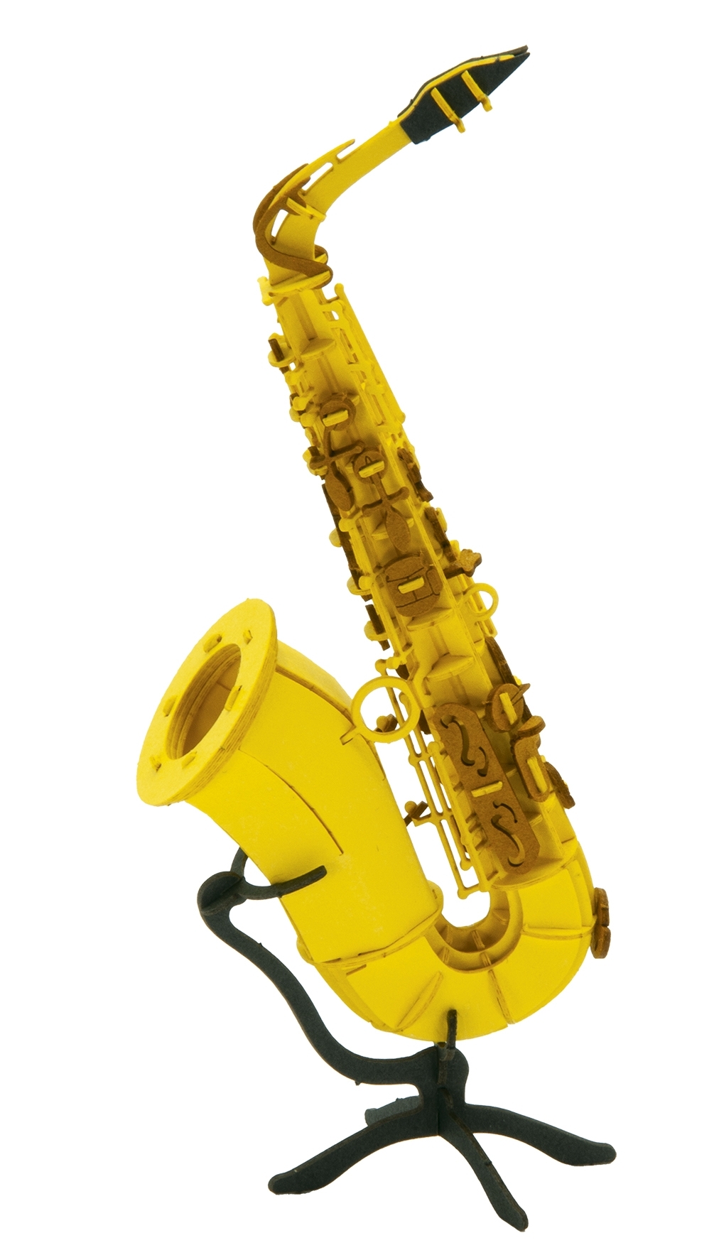 3D model, saxophone