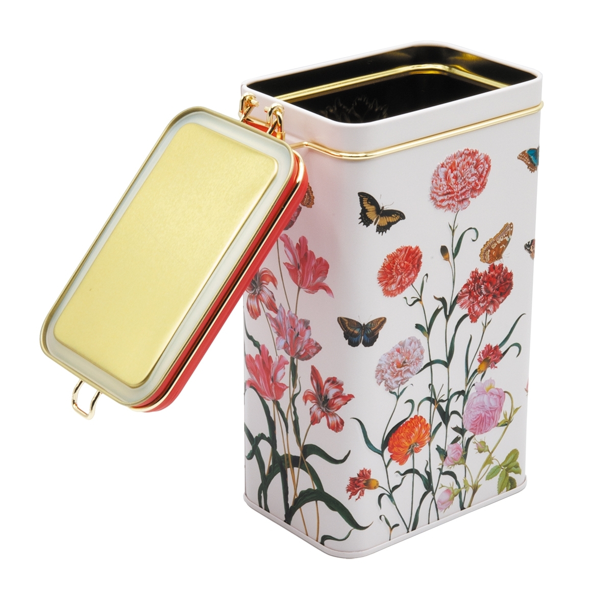 Storage box, Merian, Flowers