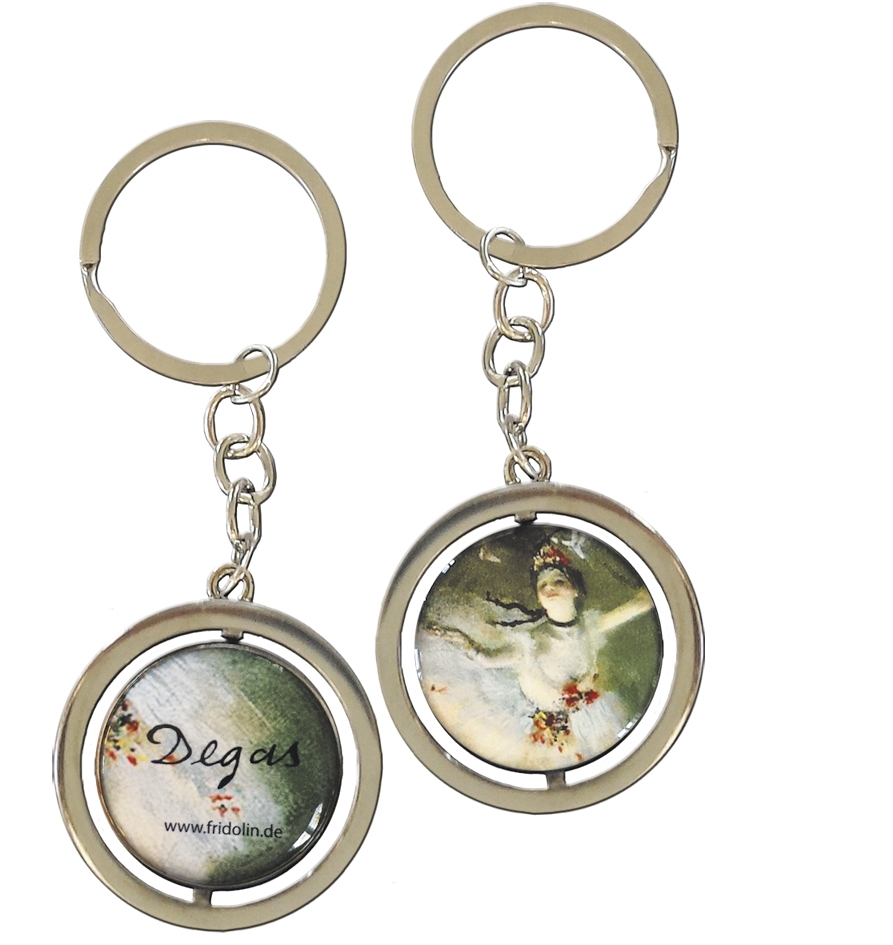 art keyring, two-sided, Degas, The Star