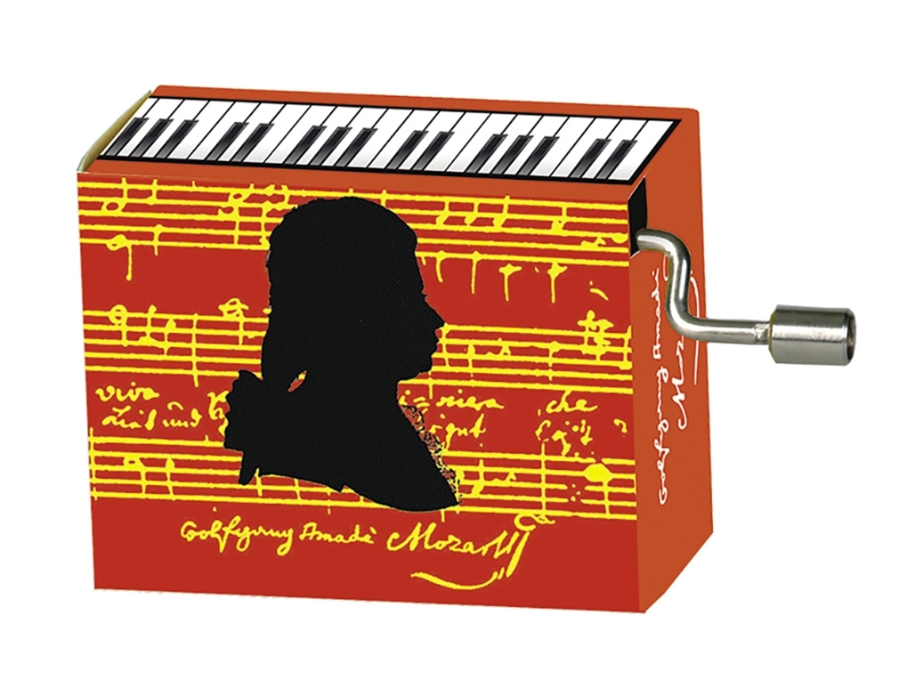Music box, Little night music/Mozart, Silhouette