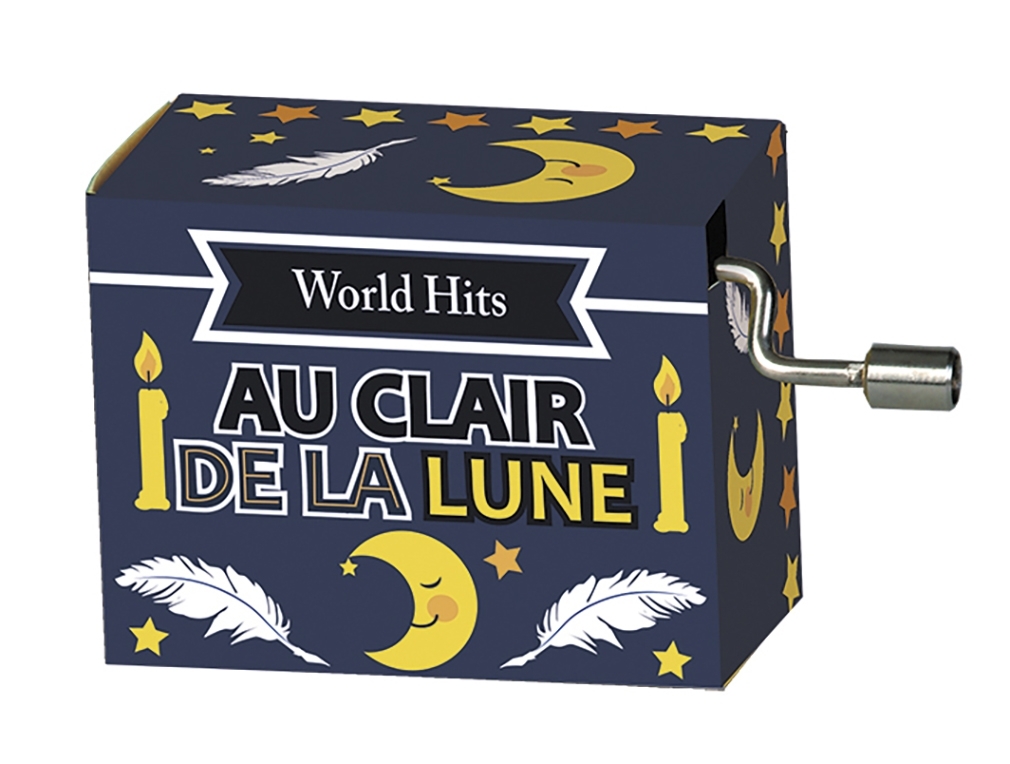 Music box, Au Claire De La Lune, World-Hit, french