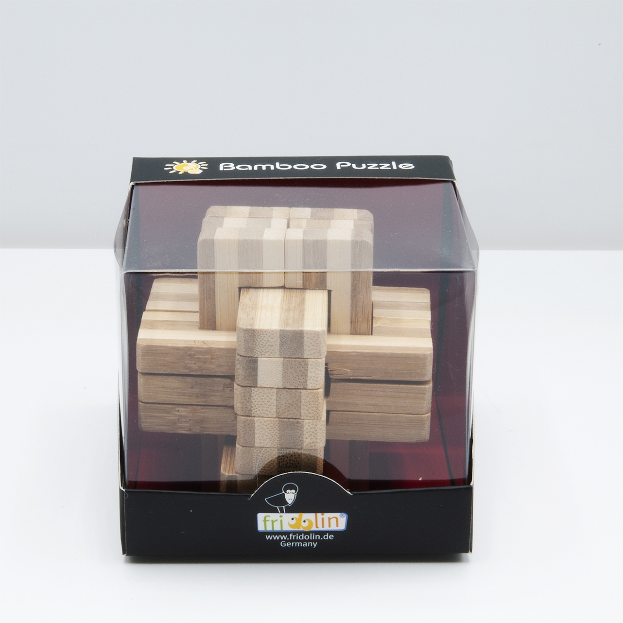 IQ-Test, bamboo puzzle, Block-Cross