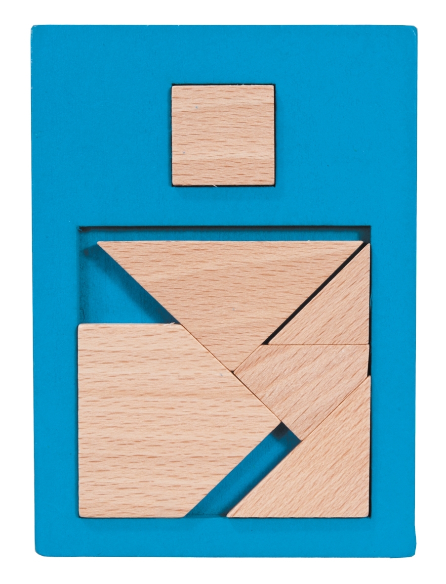 IQ-Test, Extra Piece, blue, Square small 1