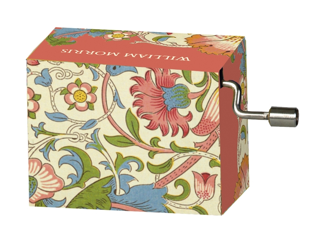music box, La Vie en Rose, Morris, Lodden Pattern