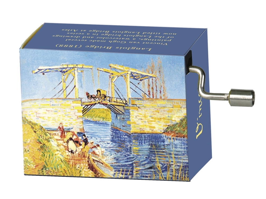 Music box, Spring/Vivaldi, Gogh/Langlois Bridge