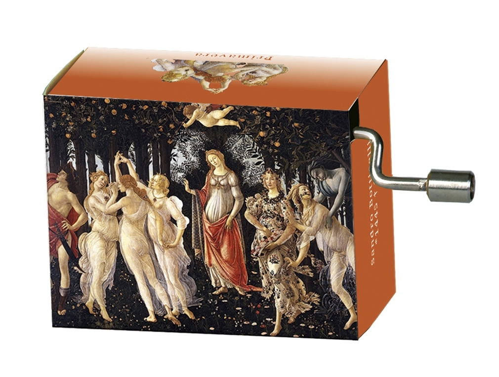 Music box, Ode to Joy/Beeth, Botticelli/Primavera