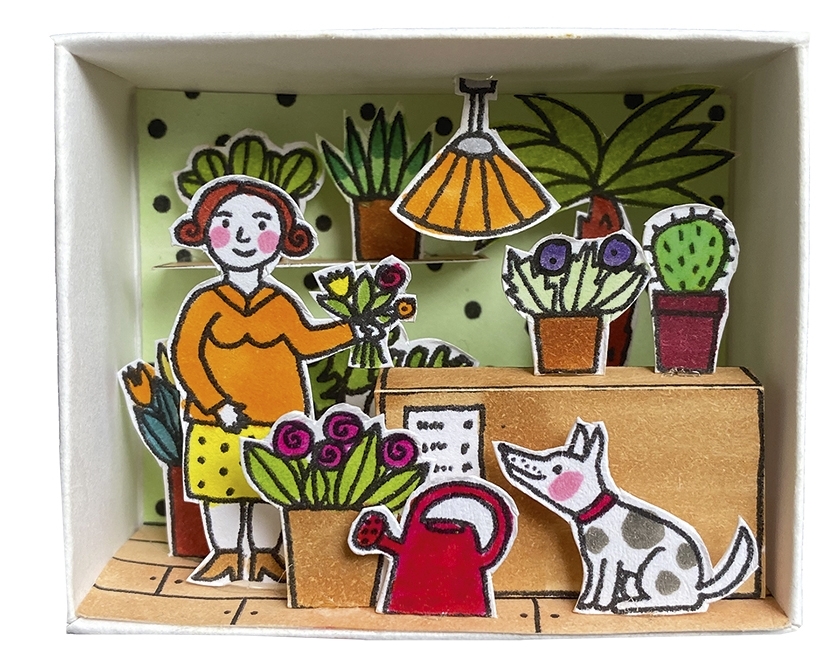 Craft kit, flower shop