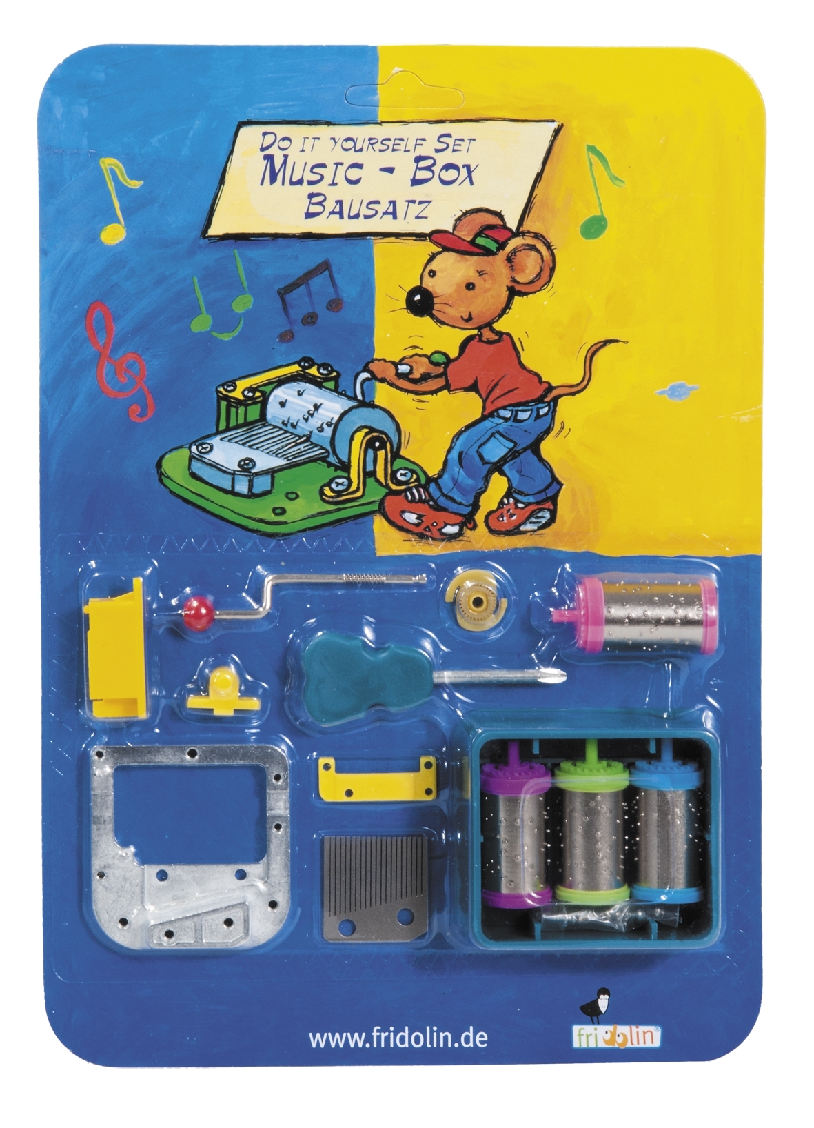 Rizzy`s Music box, assembly kit, incl. 4 melodies