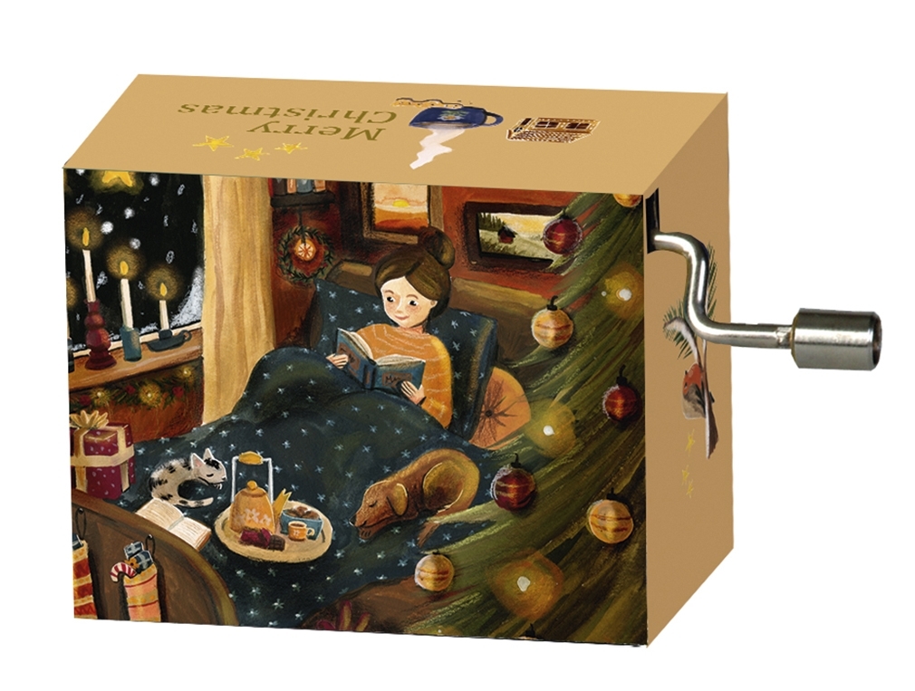 Music box, Merry Christmas,Christmas evening