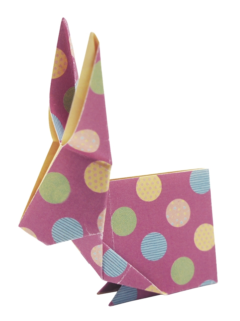 Funny Origami, Rabbits, 20 sheets 15x15 cm